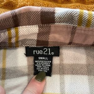 Rue 21 flannel shirt. Size small
